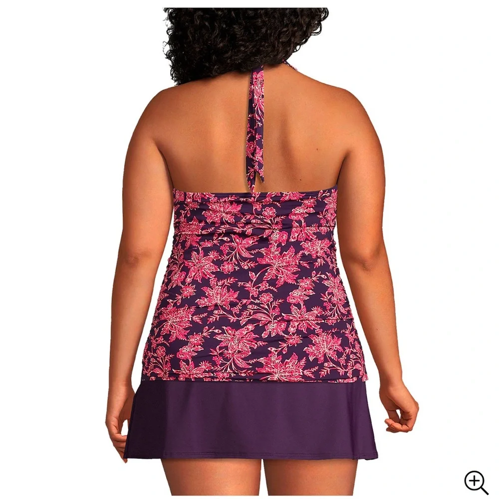 Lands end neck halter tankini - Picture 9 of 9